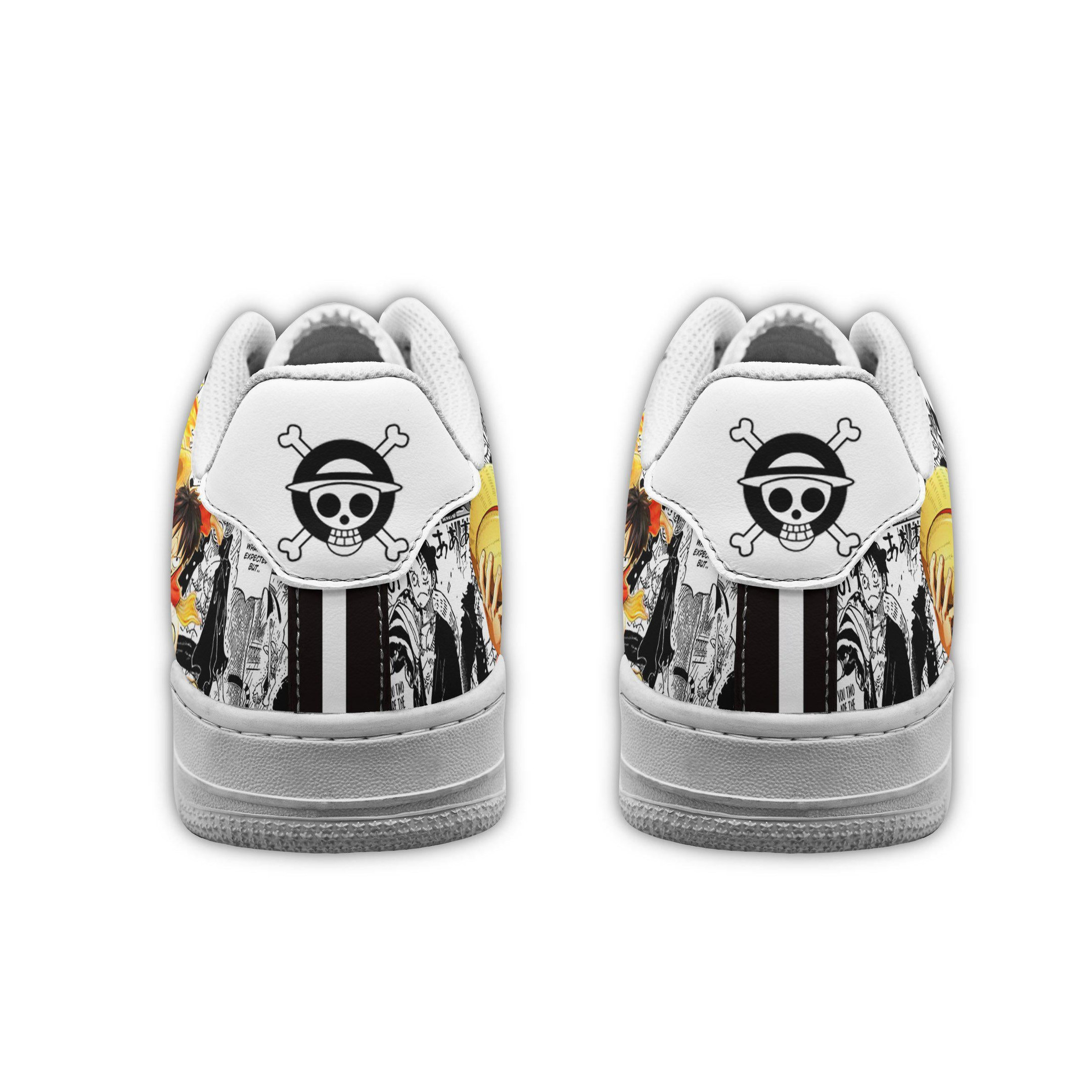 One Piece Air Sneakers Custom Manga Mixed Anime Shoes