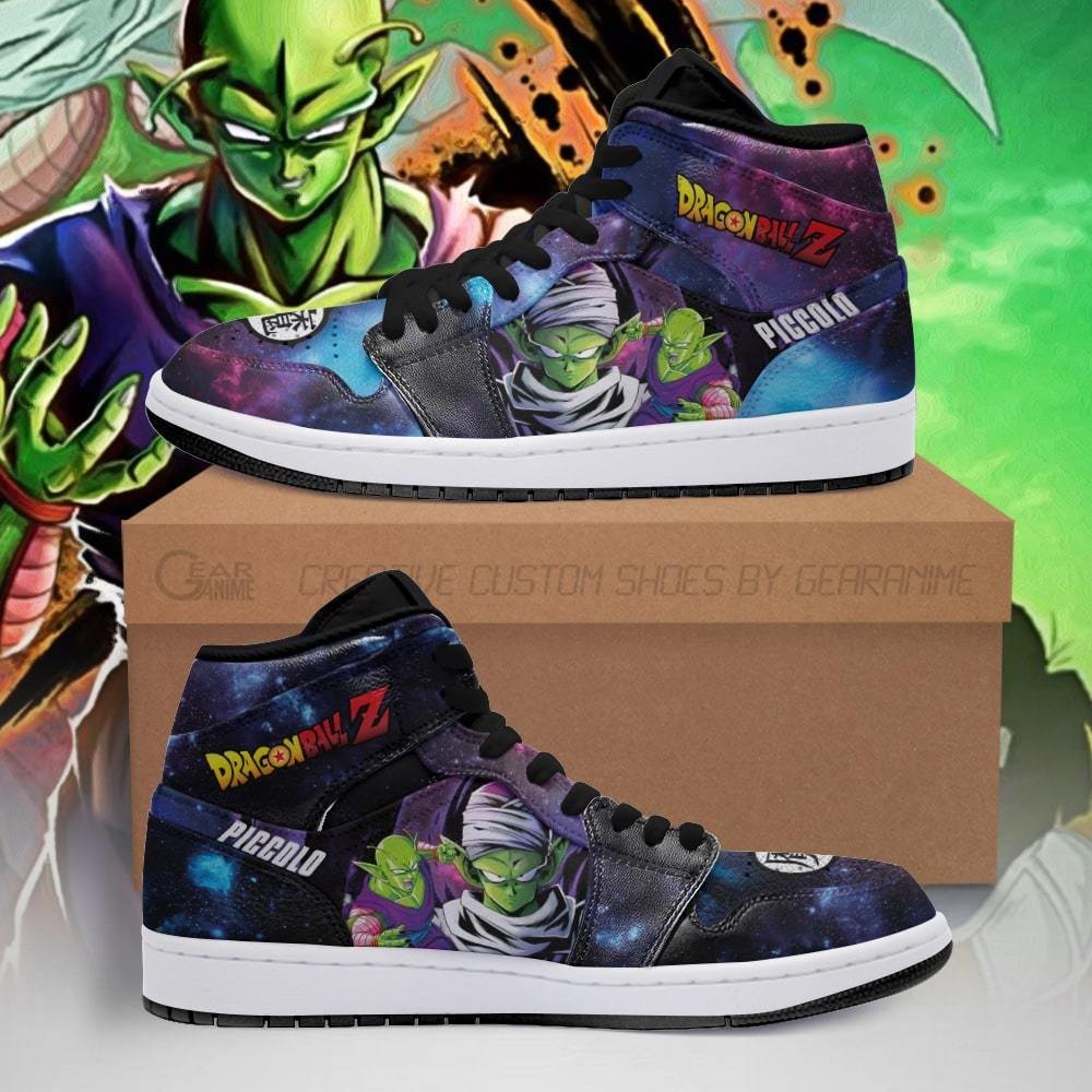 Piccolo Sneakers Galaxy Custom Dragon Ball Anime Shoes
