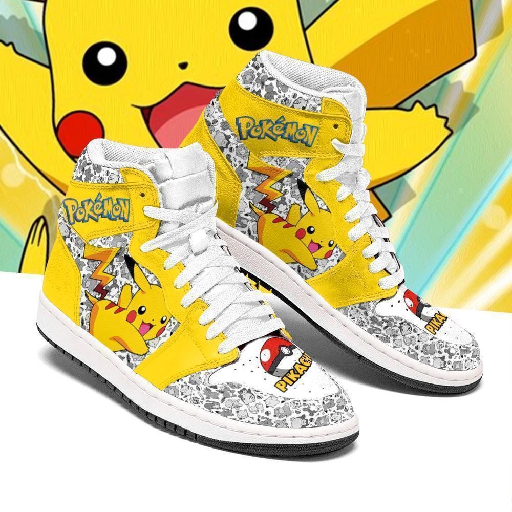 Pikachu Sneakers Custom Anime Pokemon Shoes