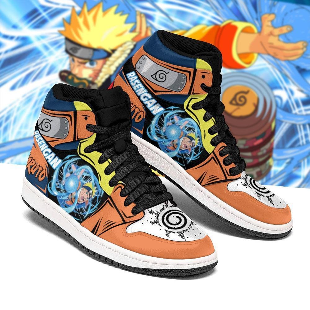 Rasengan Shoes Skill Costume Boots Anime Sneakers
