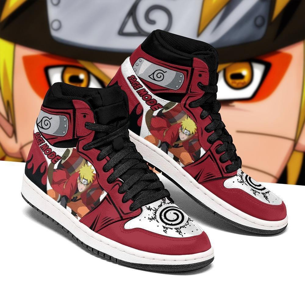 Sage Mode Shoes Custom Boots Anime Sneakers