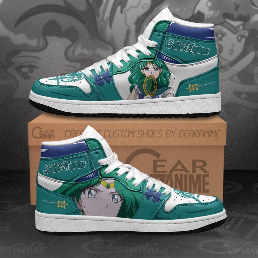 Sailor Neptune Sneakers Sailor Anime Shoes MN11