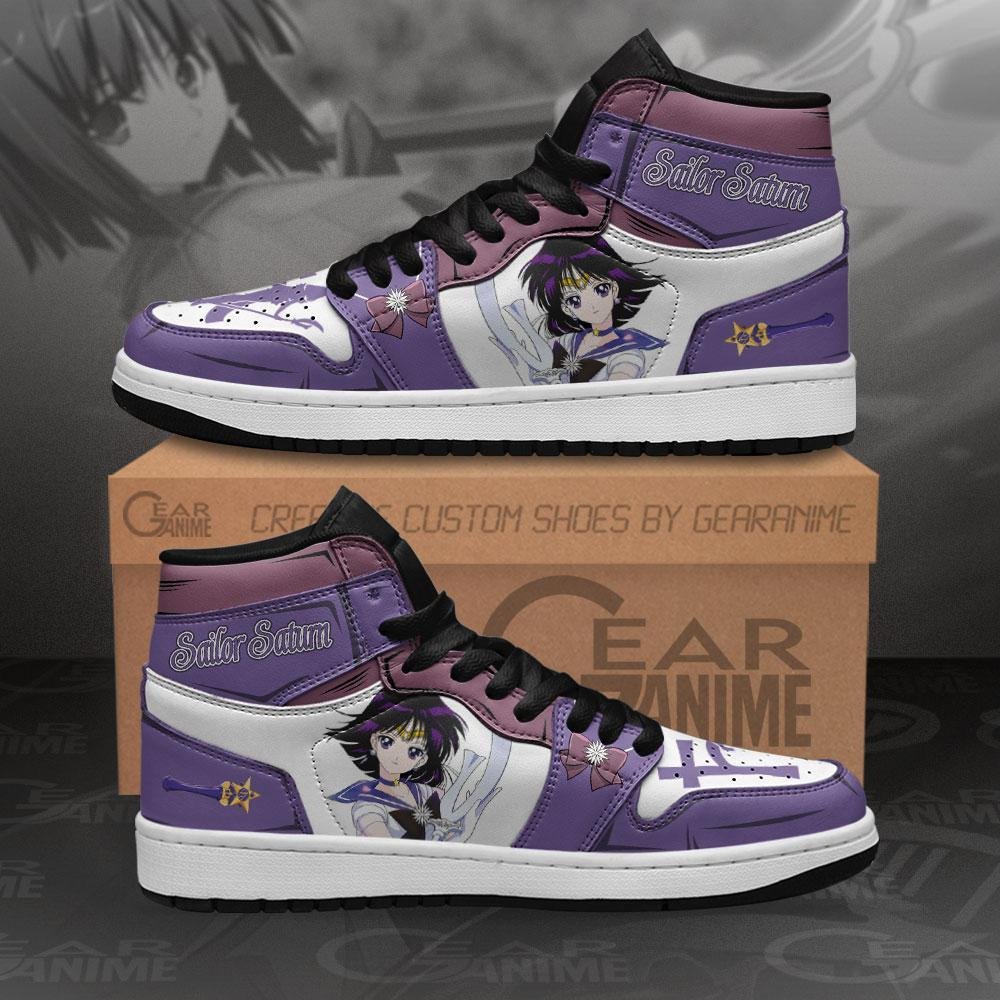 Sailor Saturn Sneakers Sailor Anime Shoes MN11