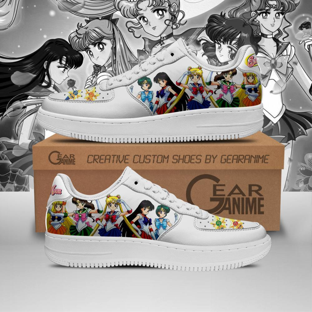 Sailor Shoes Custom Anime Sneakers PT10