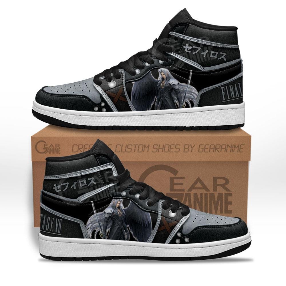 Sephiroth Sneakers Custom Final Fantasy VII Shoes