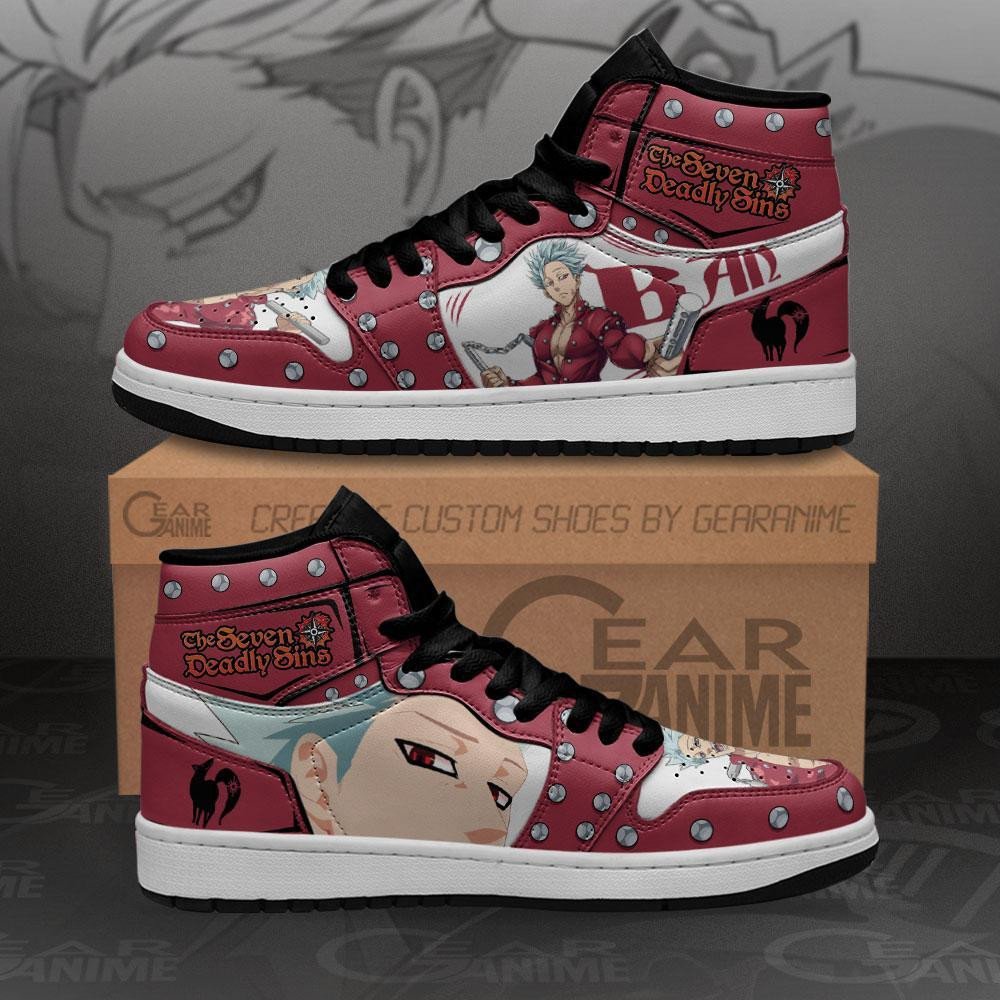 Seven Deadly Sins Ban Sneakers Custom Anime Shoes MN10