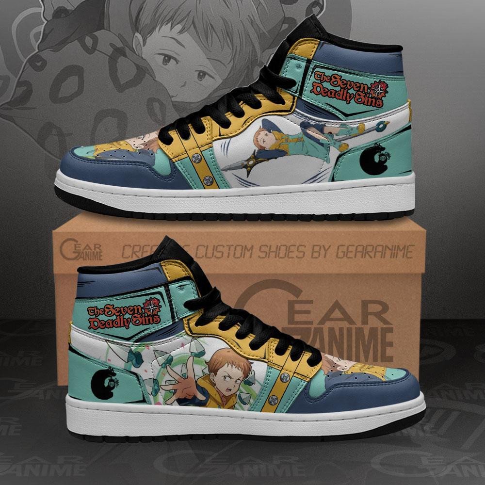 Seven Deadly Sins King Sneakers Anime Custom Shoes MN10