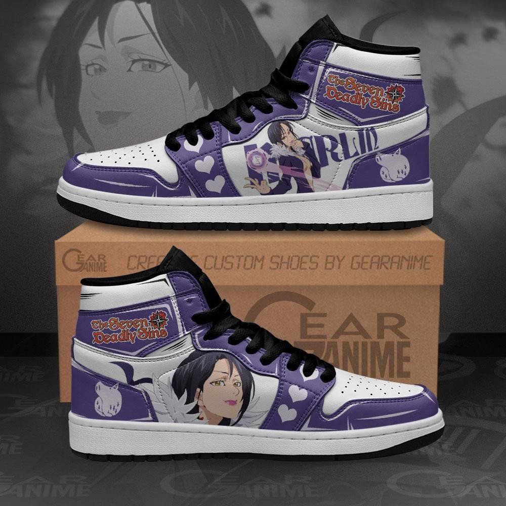 Seven Deadly Sins Merlin Sneakers Anime Custom Shoes MN10