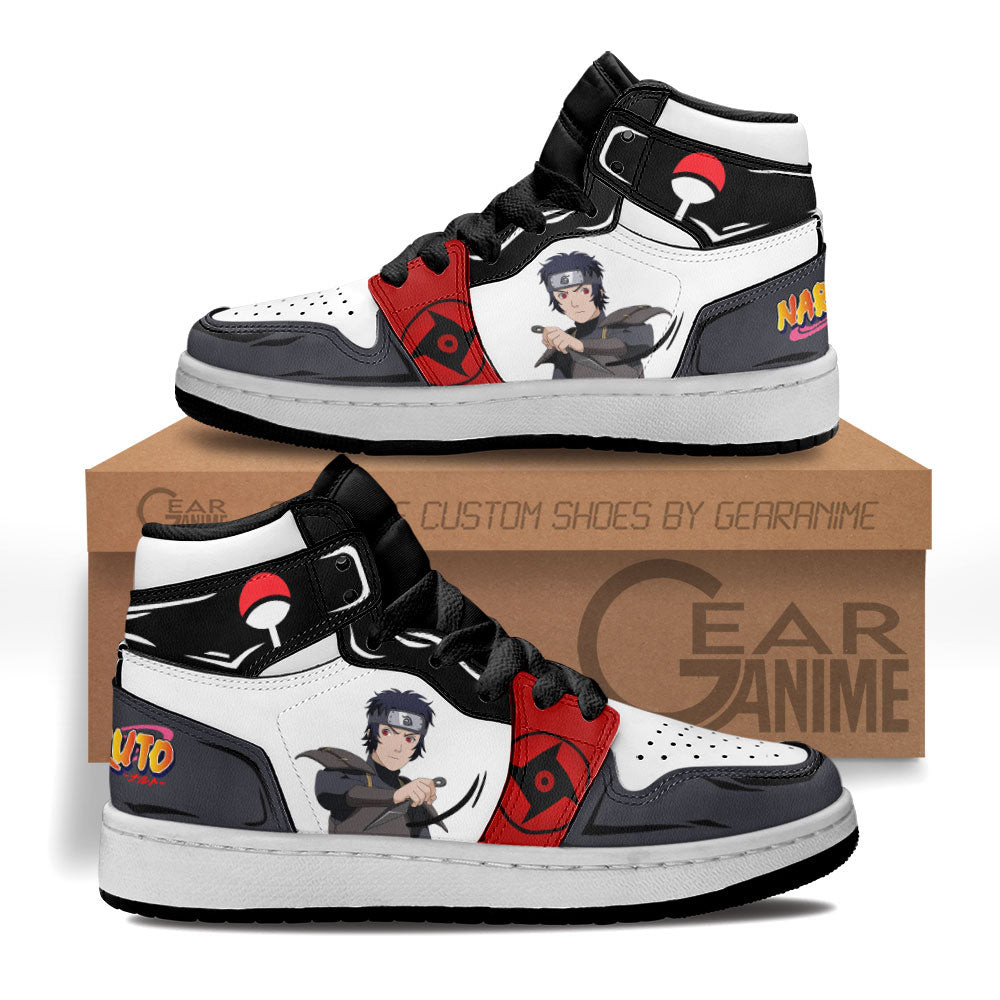 Shisui Uchiha Kids Sneakers Custom Anime NRT Kids Shoes