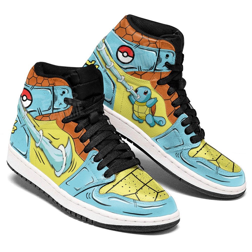 Squirtle Sneakers Custom Pokemon Anime Shoes