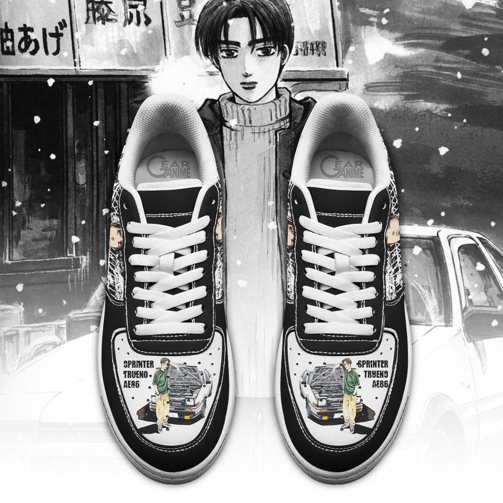 Takumi Fujiwara Shoes Initial D Anime Sneakers PT11 - FavoJewelry