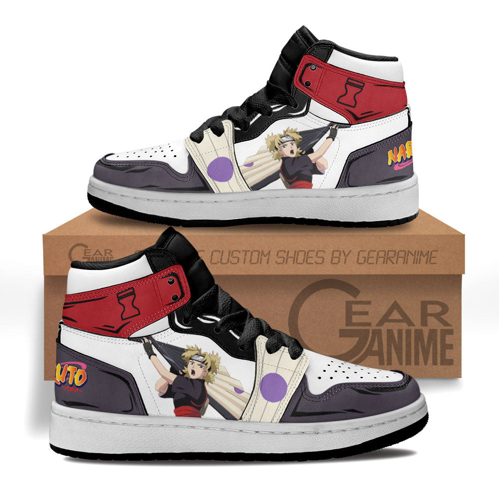 Temari Kids Sneakers Custom Anime NRT Kids Shoes