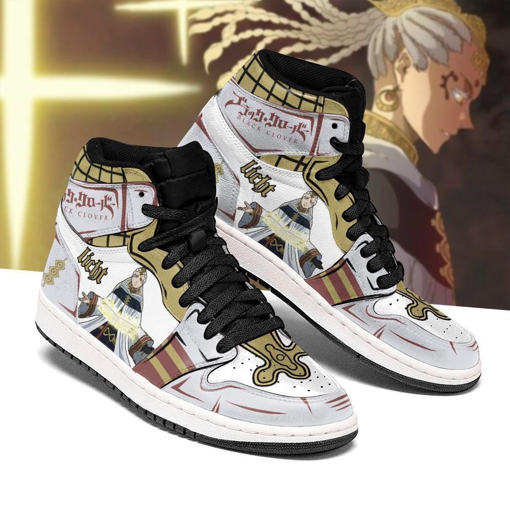 Third Eye Patolli Licht Sneakers Black Clover Anime Shoes