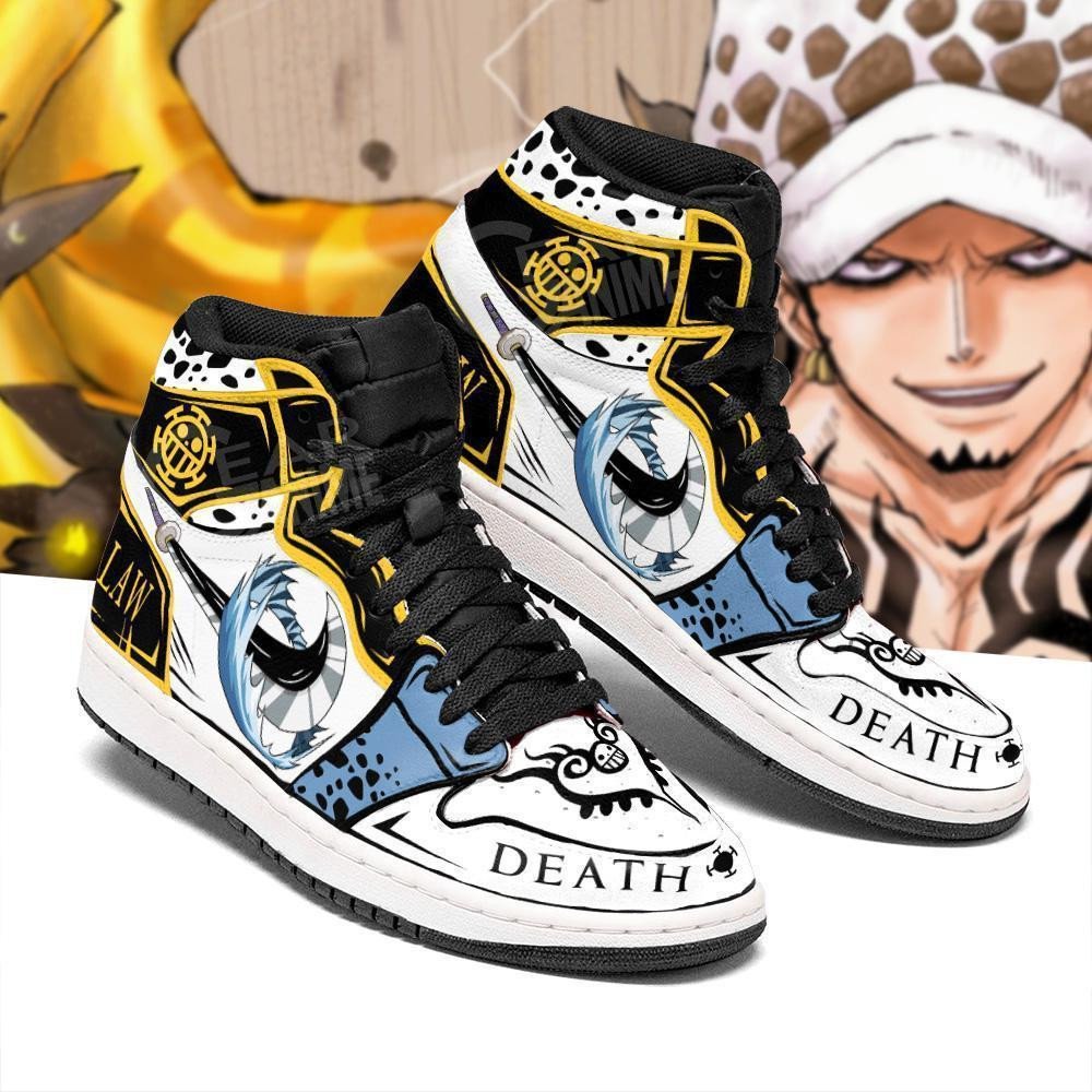 Trafalgar D. Water Law Sneakers Custom Room One Piece Anime Shoes