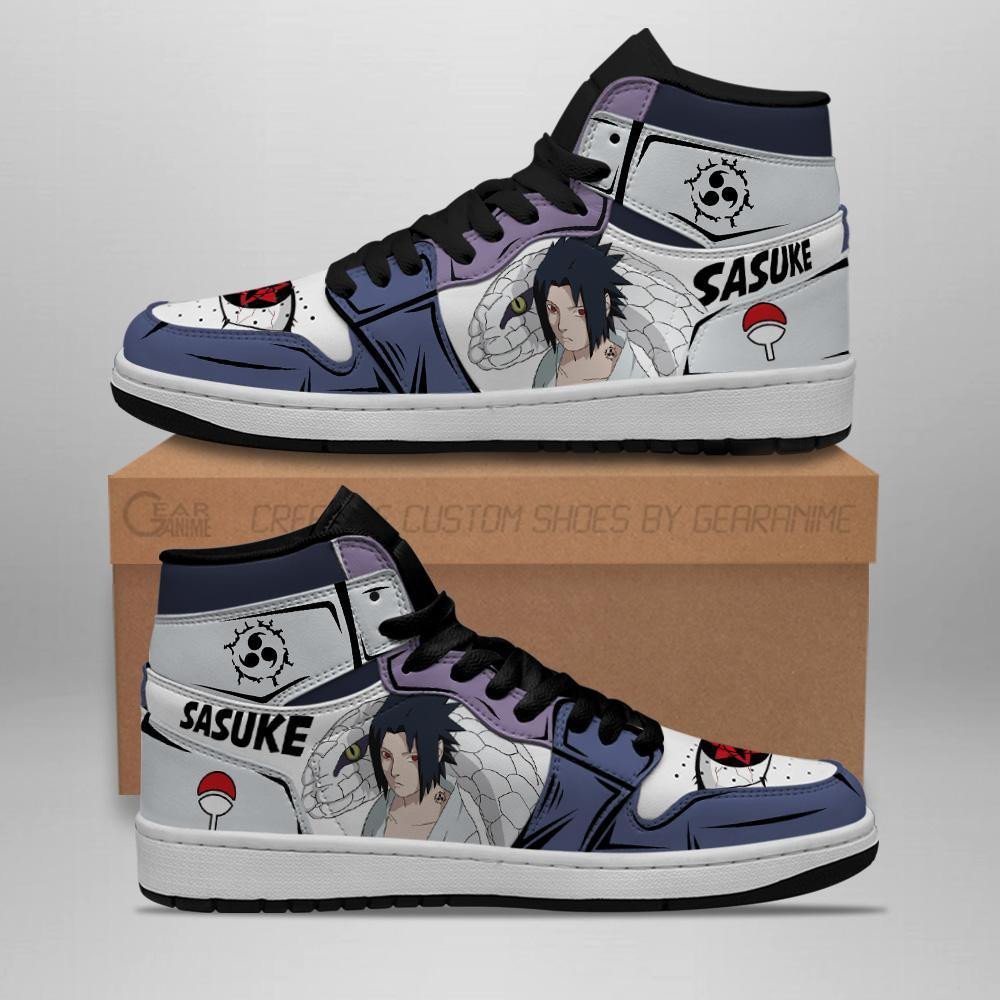 Uchiha Sasuke OroSasu Sneakers Custom Anime Sneakers