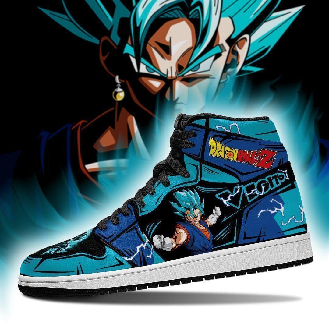 Vegito Blue Sneakers Custom Dragon Ball Anime Shoes