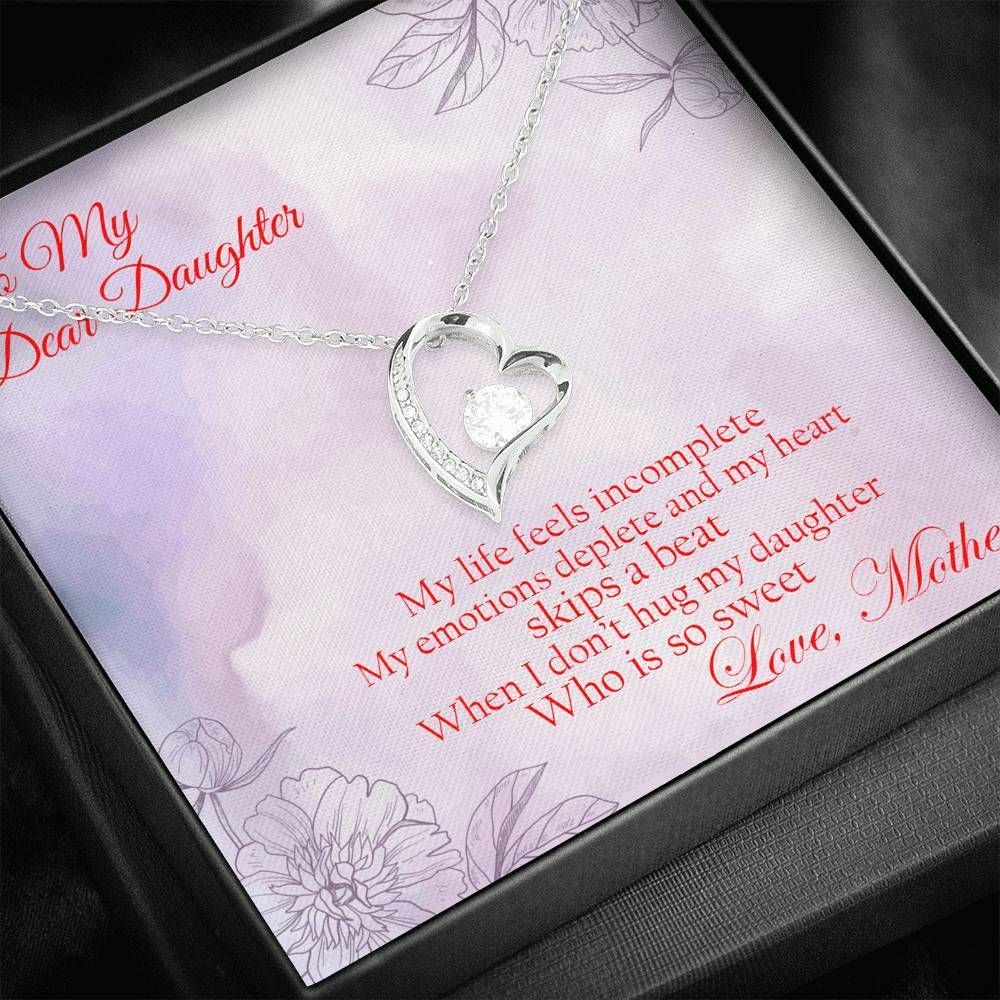 A Impressive Gift For Your Daughter Forever Love Necklace