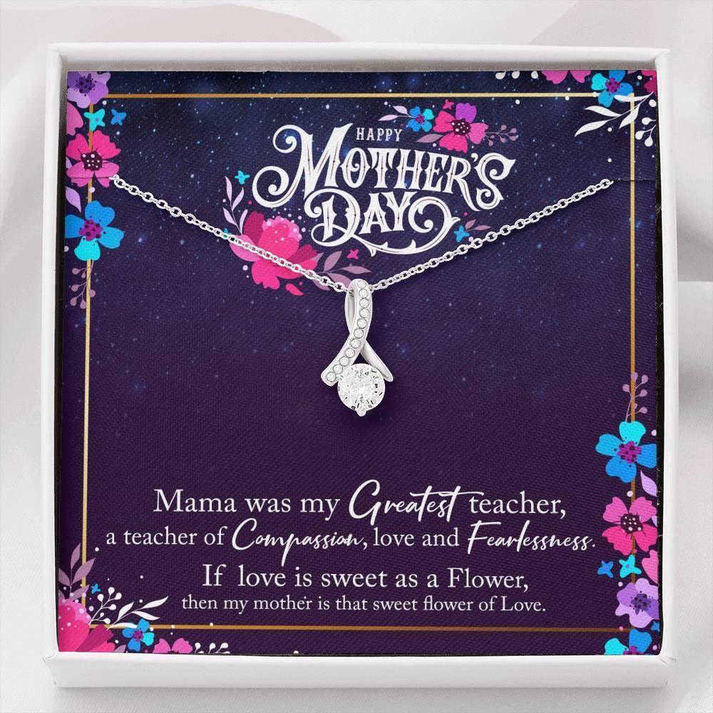 A Teacher Of Compassion Alluring Beauty Necklace For Mama