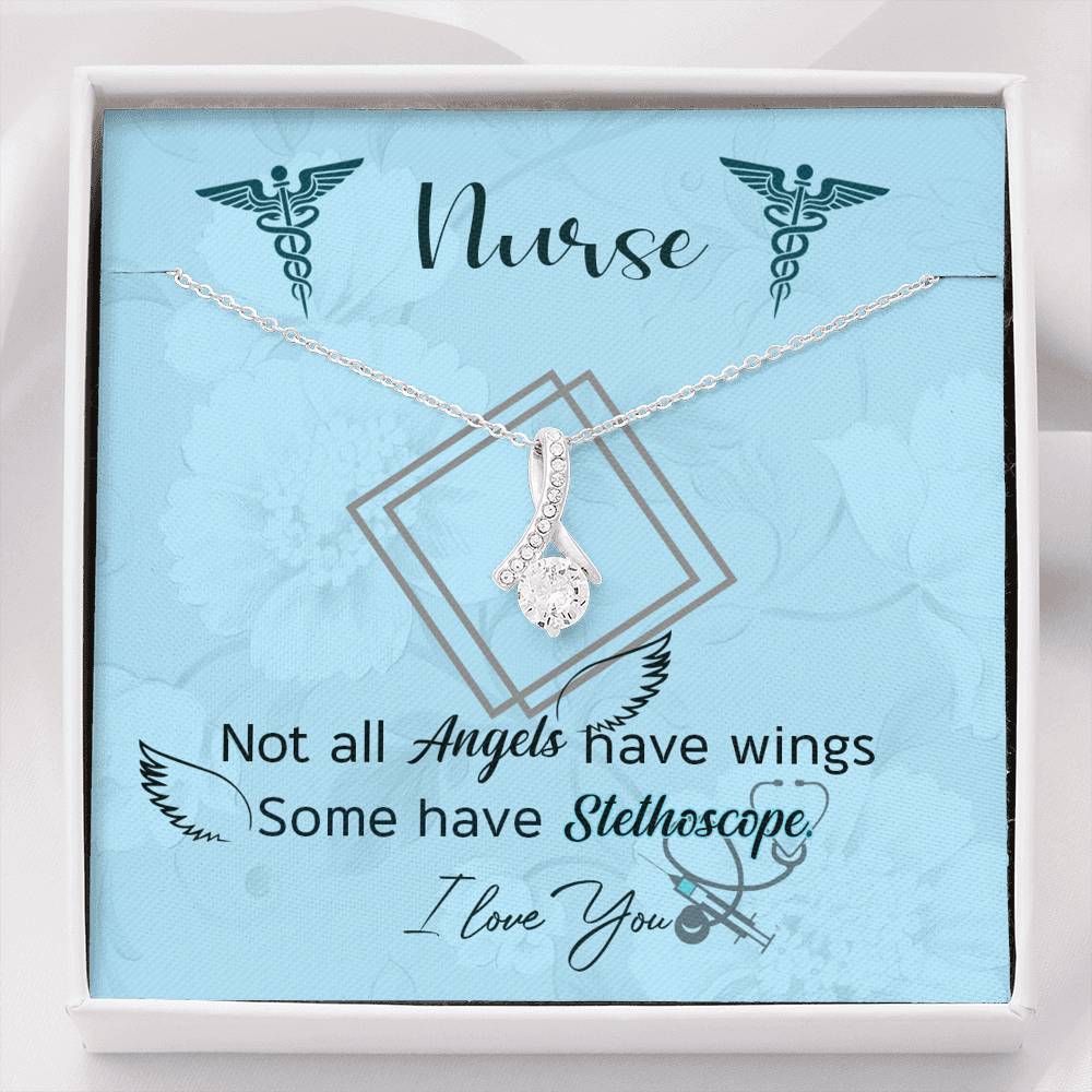 Alluring Beauty Necklace Gift For Nurse I Love You