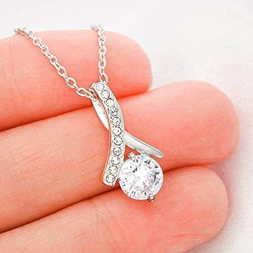 Alluring Beauty Necklace Gift For Wife Future Wife The Day I Met You My Life Changed