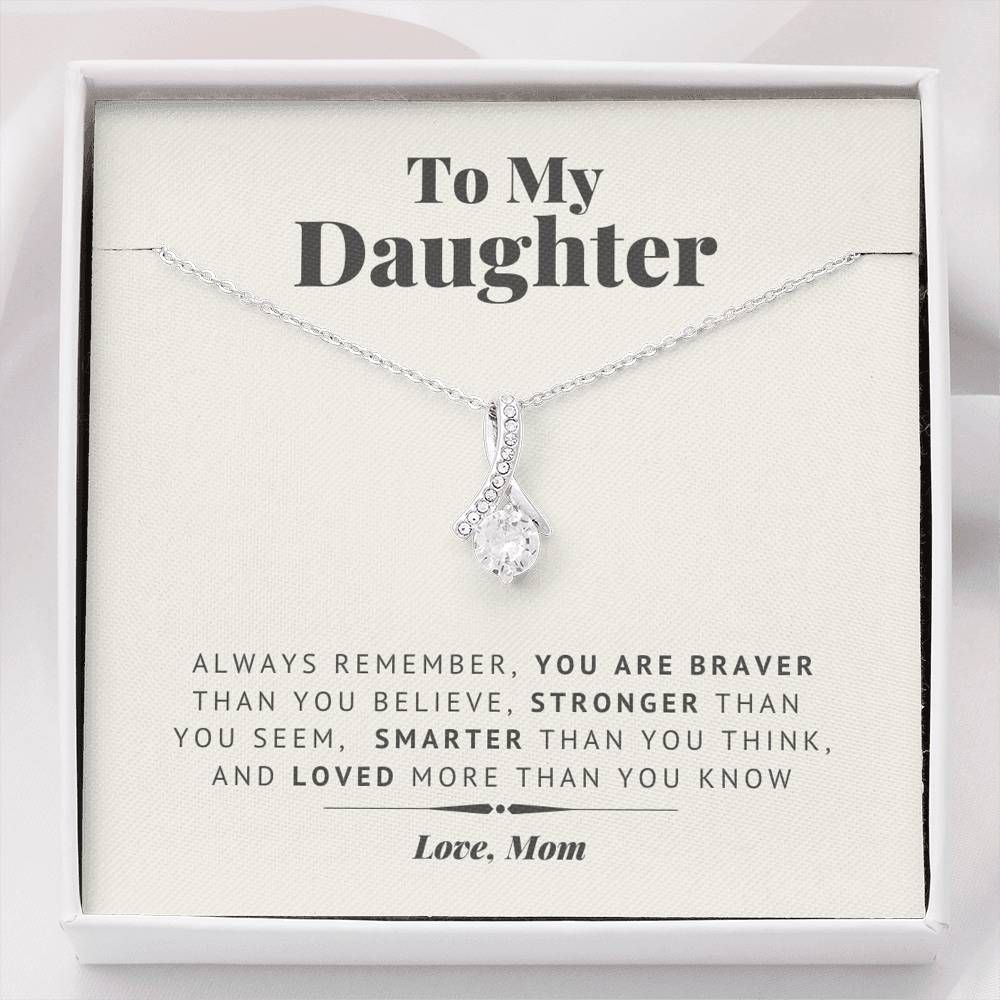 Alluring Beauty Necklace Giving Daughter Loved More Than You Know