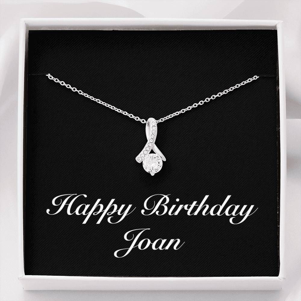 Alluring Beauty Necklace Personalized Birthday Gift For Person Named  Joan