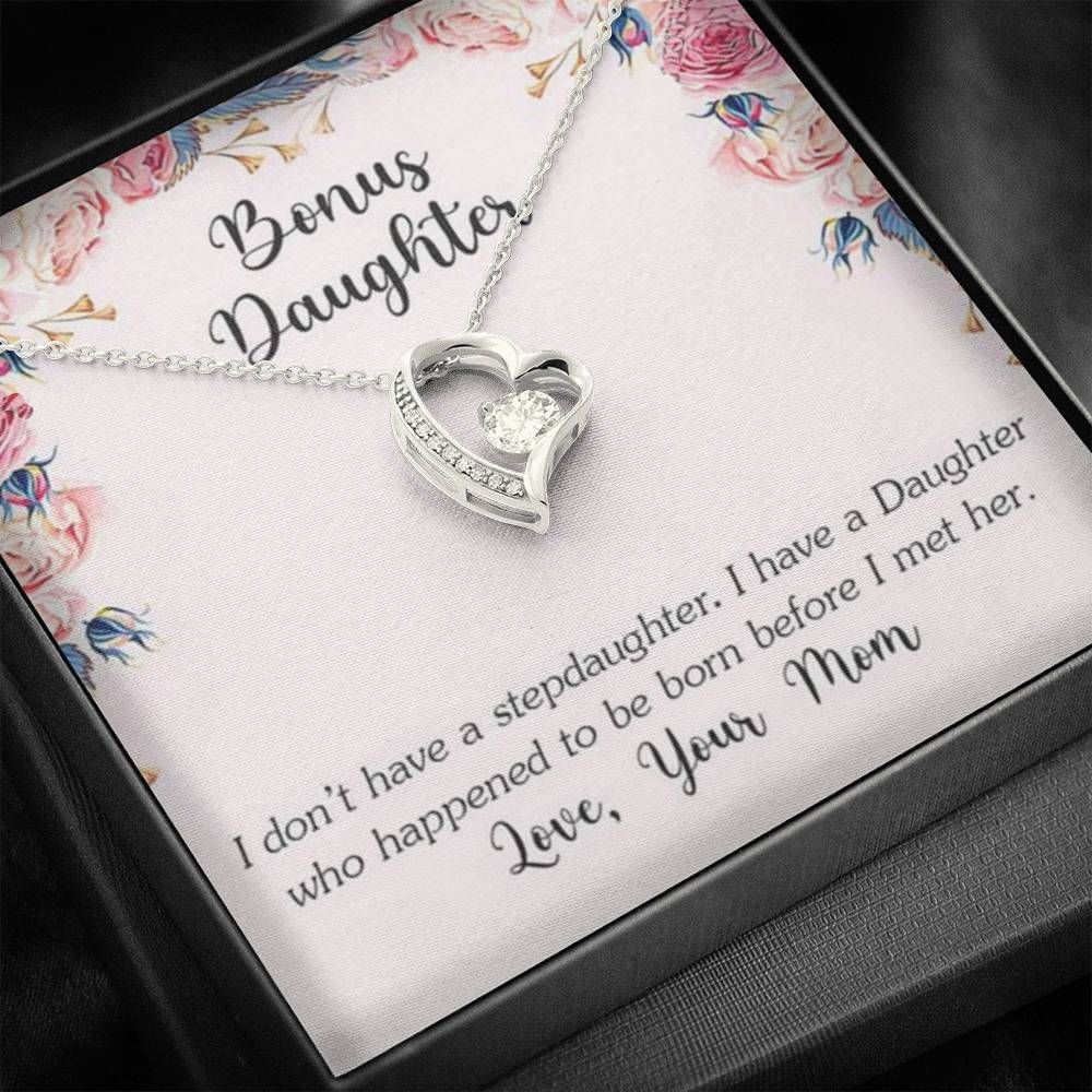 Before I Met Her Forever Love Necklace Gift For Daughter Bonus Daughter