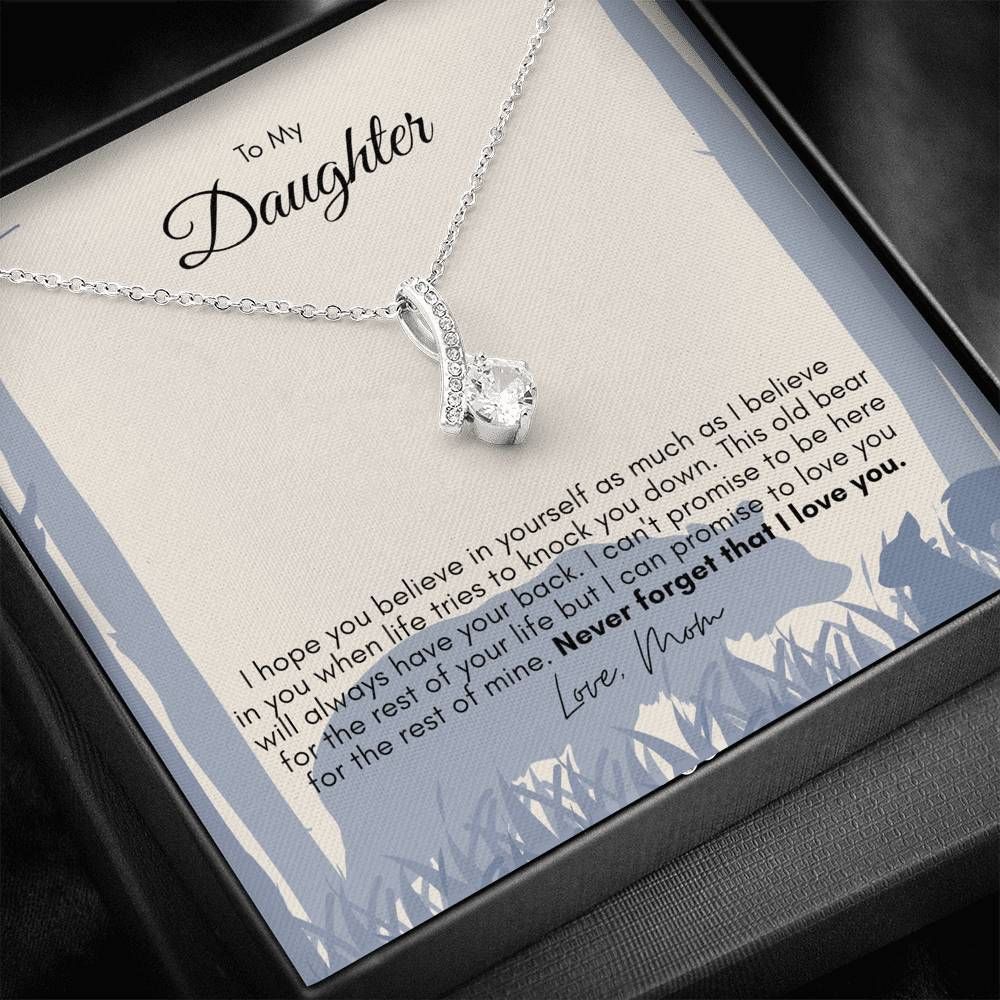 Believe In Yourself Alluring Beauty Necklace For Daughter