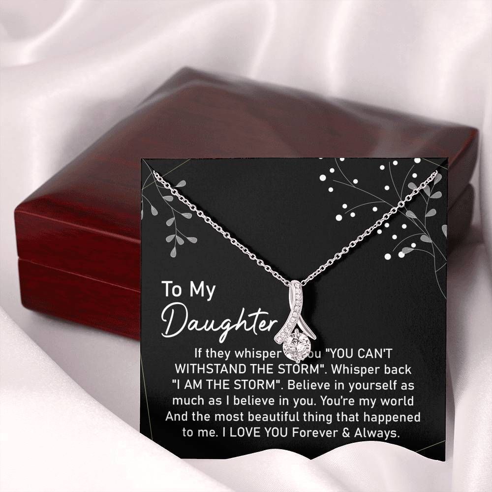 Believe In Yourself  Alluring Beauty Necklace For Daughter