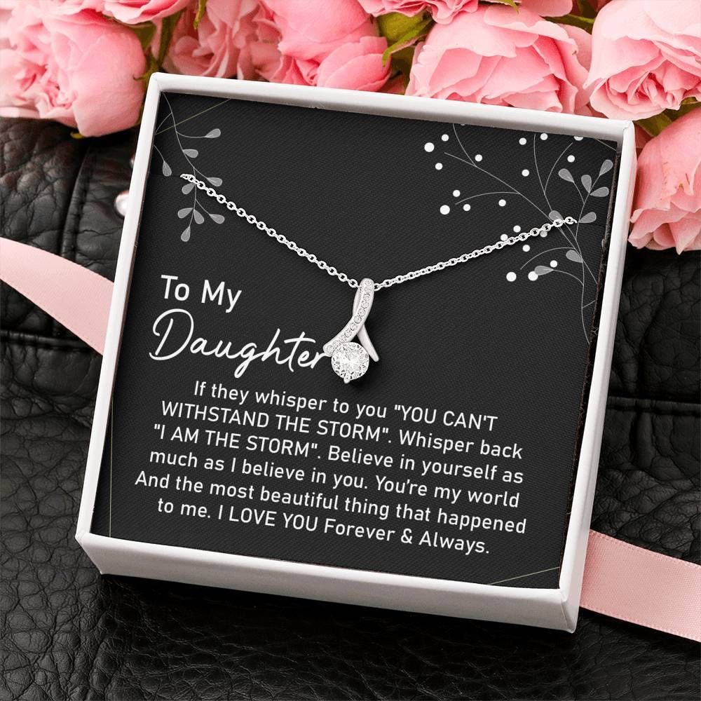 Believe In Yourself  Alluring Beauty Necklace For Daughter