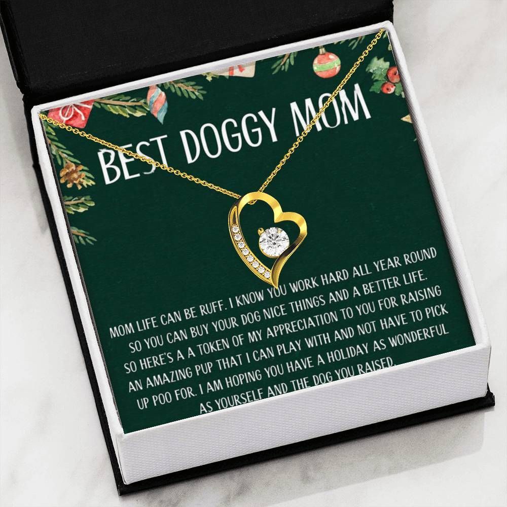 Best Doggy Mom Forever Love Necklace