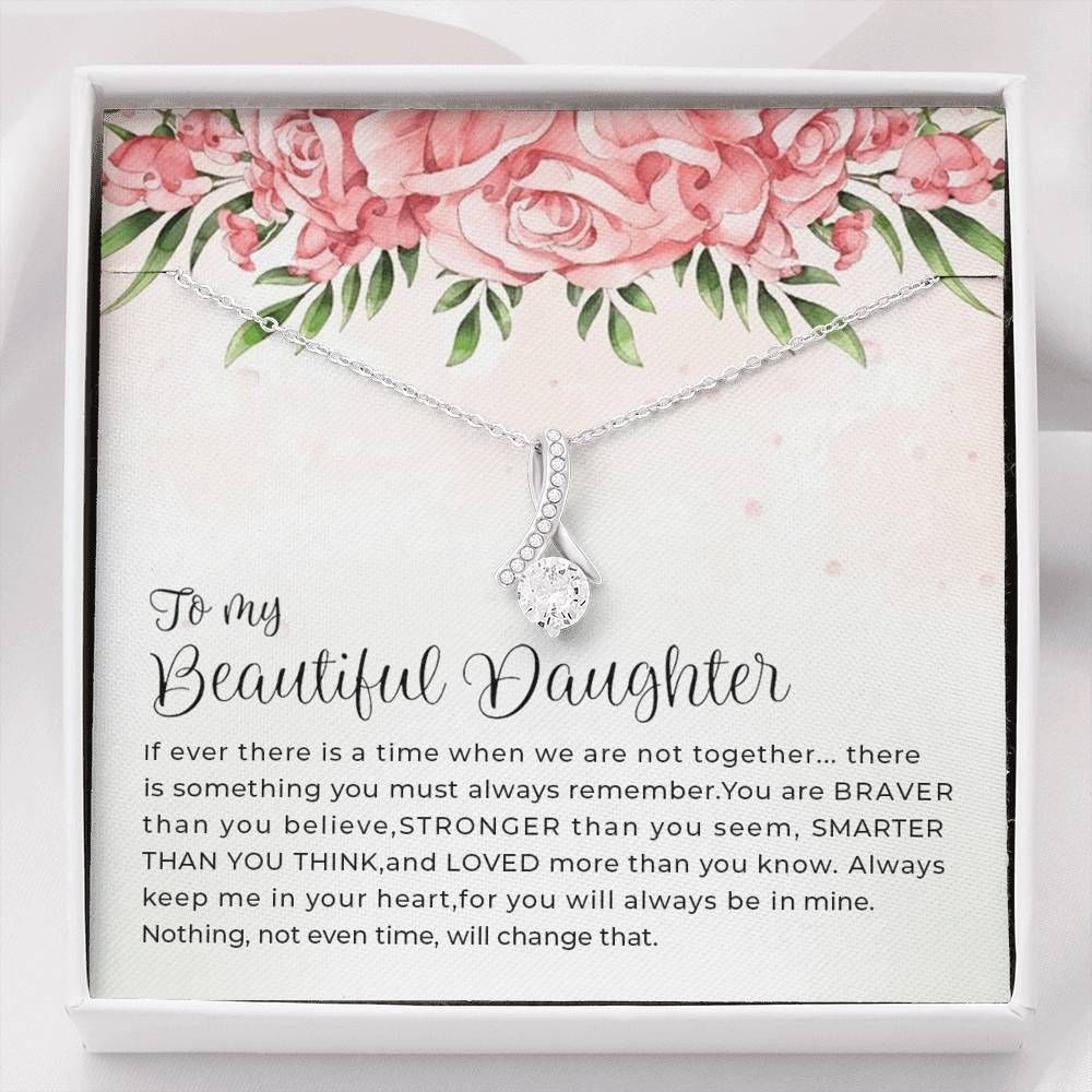 Best Gift For Daughter You Are Loved Alluring Beauty Necklace