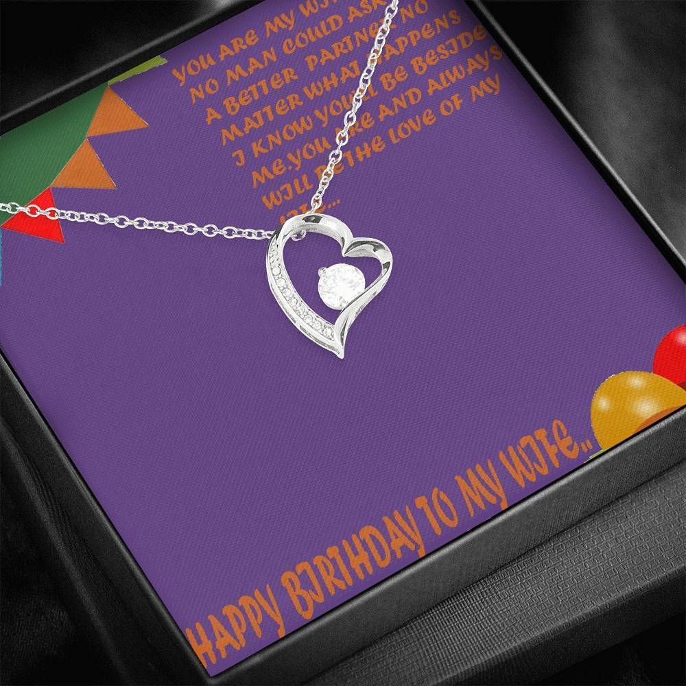 Birthday Gift For Friend Best Friend I Love You All Time Forever Love Necklace