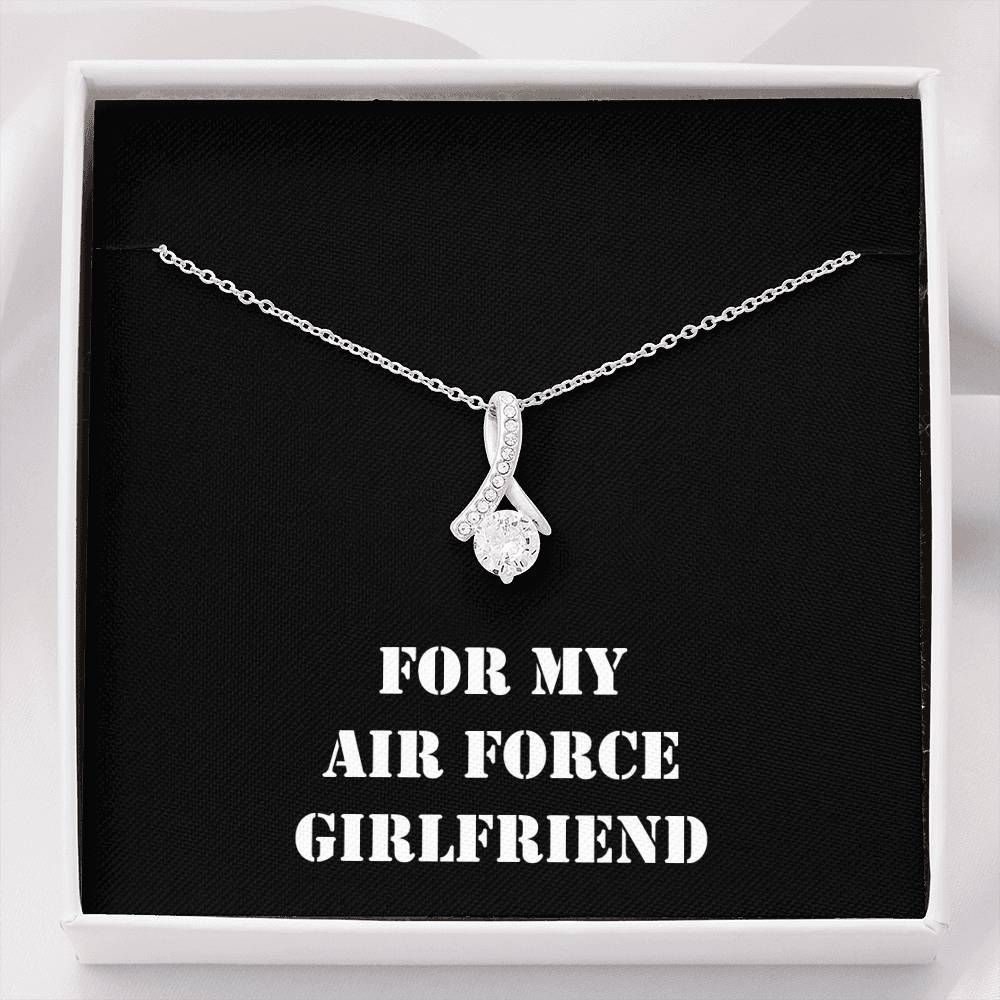 Birthday Gift For My Air Force Girlfriend  Alluring Beauty Necklace