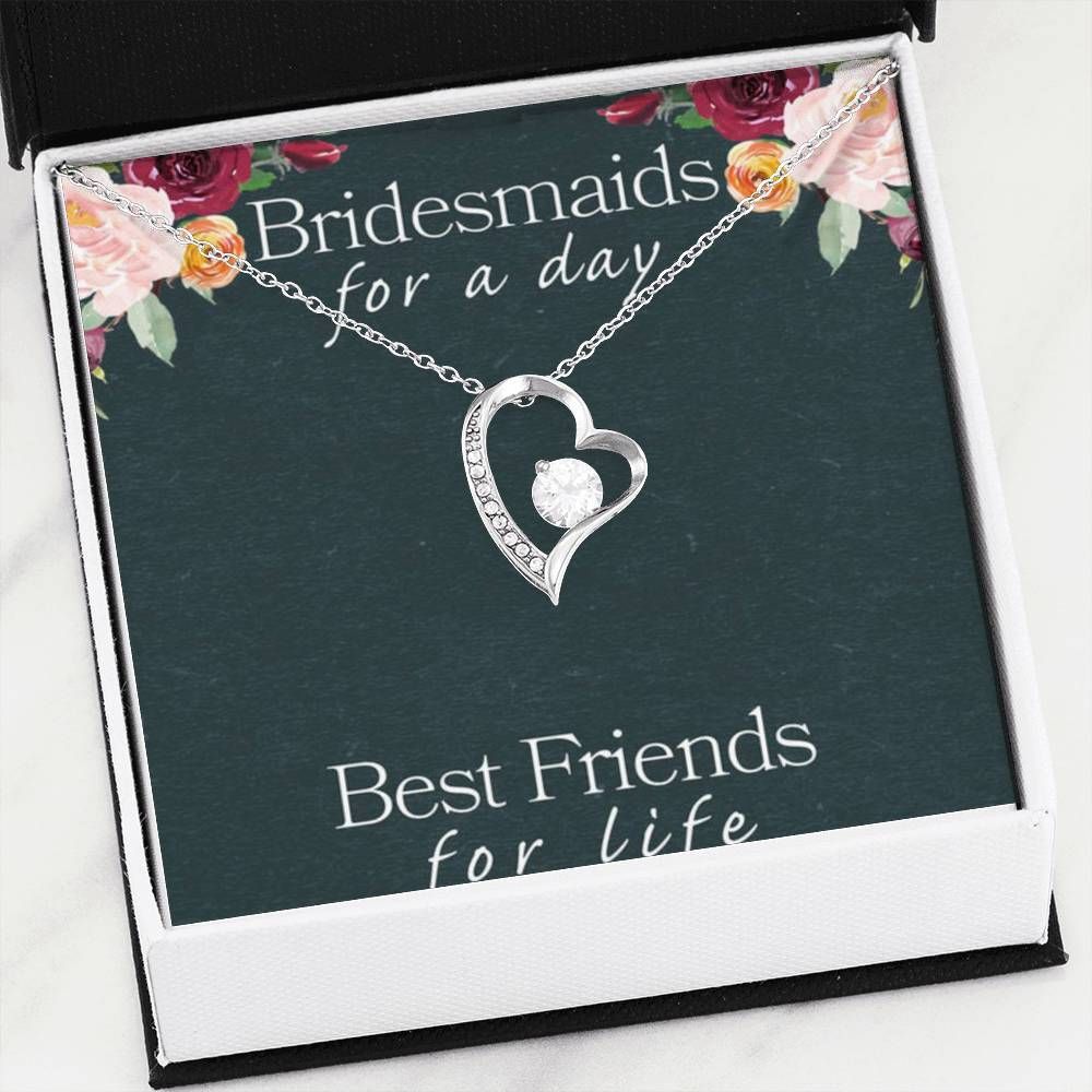 Bridesmaids For A Day Forever Love Necklace