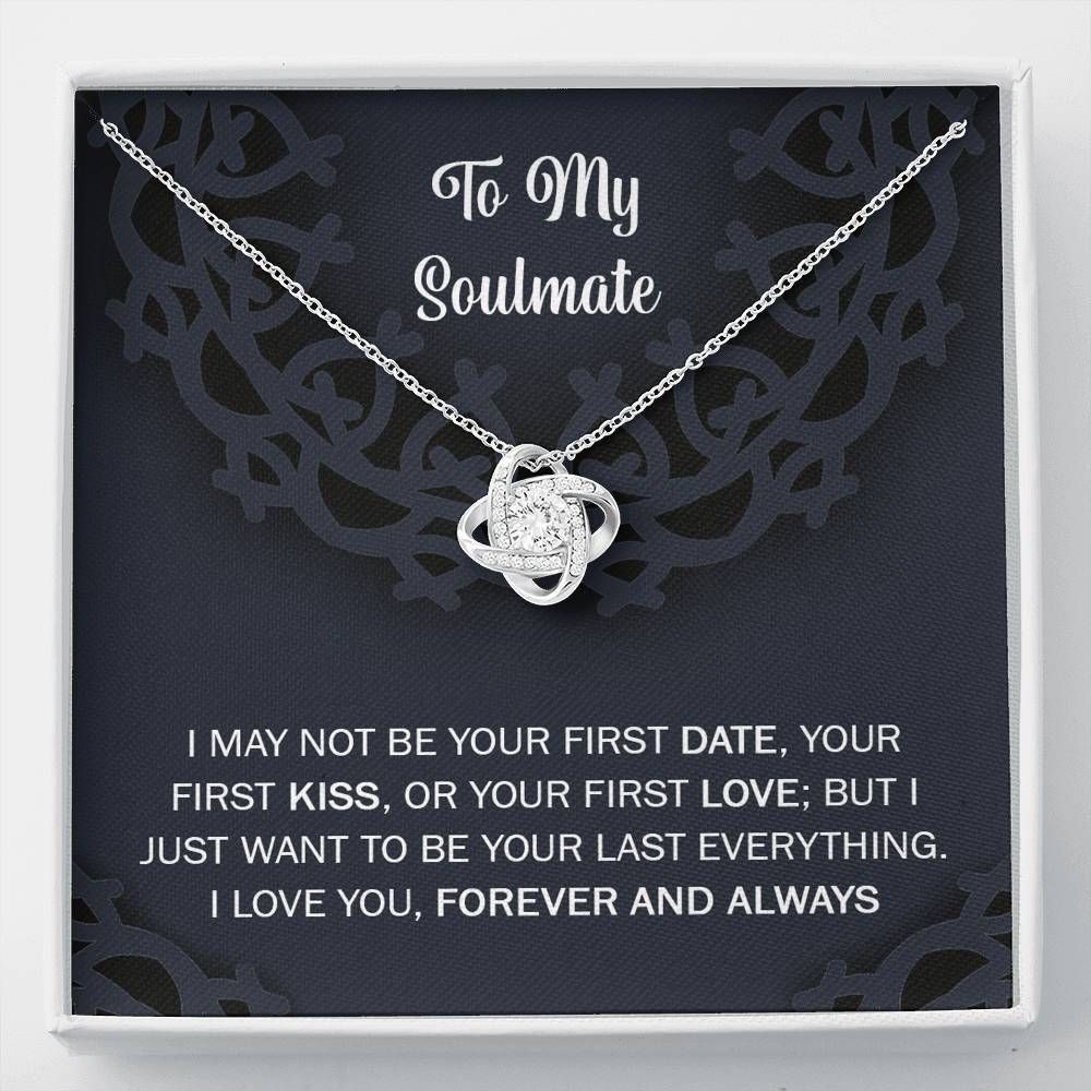 Celtic Love Knot Necklace Gift For Wife I Love You Forever