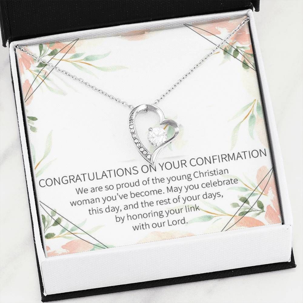 Congratulations On Your Comfirmation Forever Love Necklace