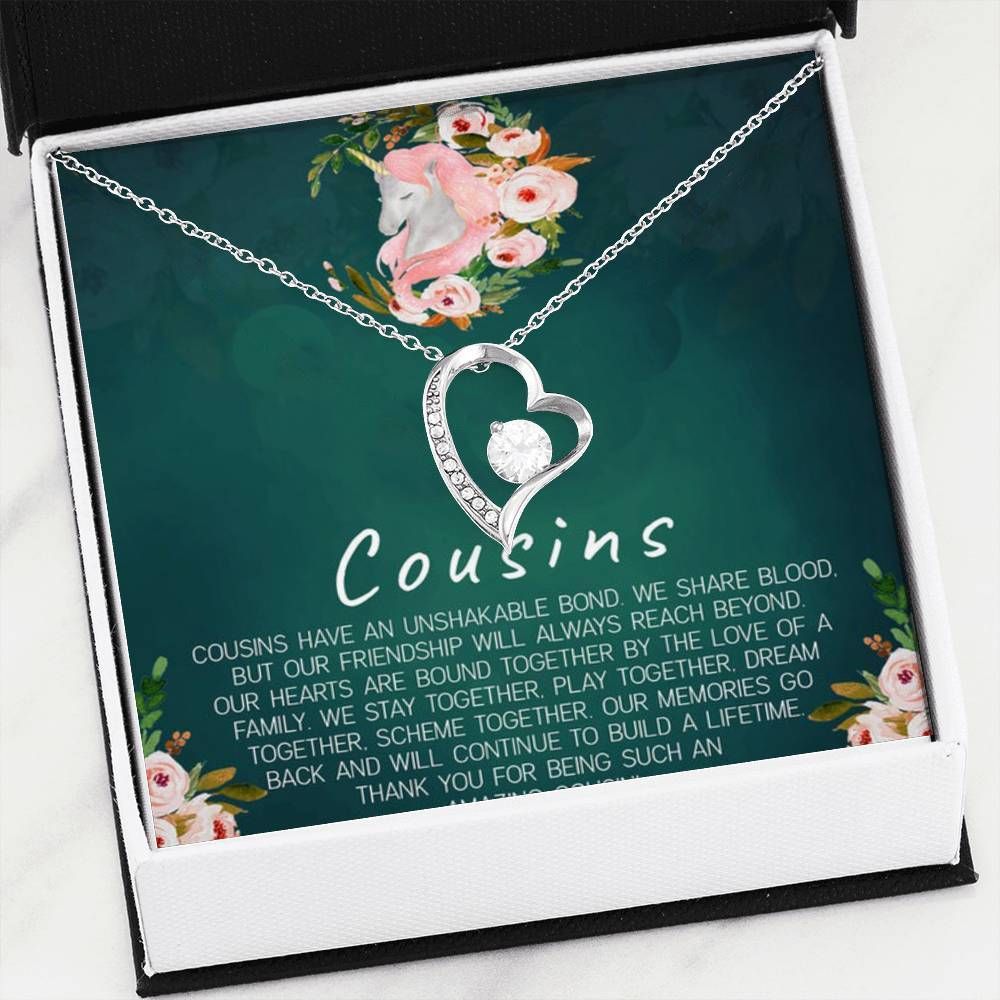 Cousins Forever Love Necklace