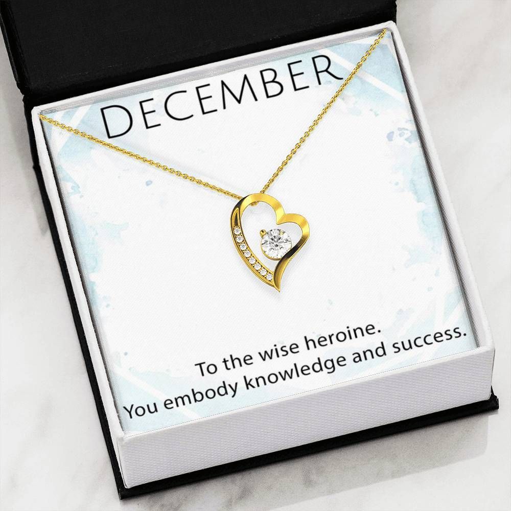 December Forever Love Necklace