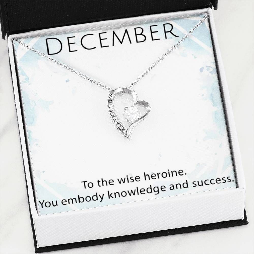 December Forever Love Necklace