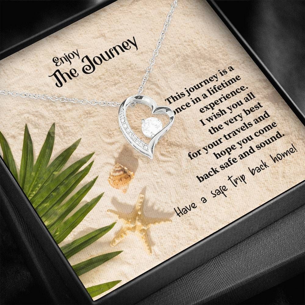 Enjoy The Journey Forever Love Necklace For Daughter