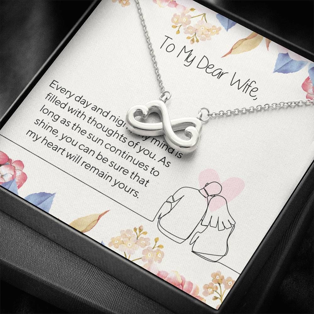 Everyday And Night Forever Love Necklace Gift For Wife