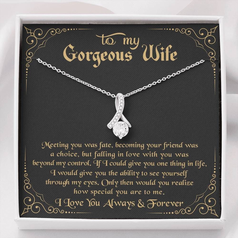Falling In Love With You Alluring Beauty Necklace Gift For Wife
