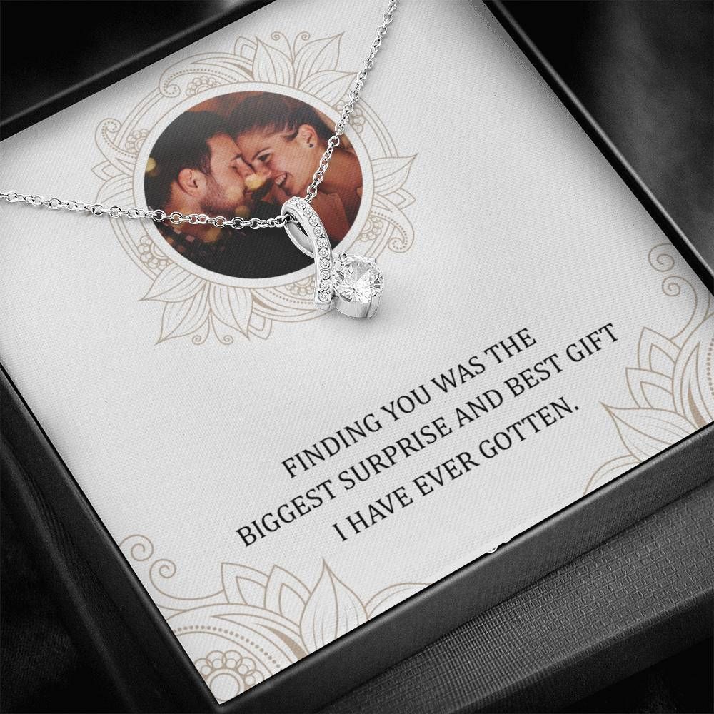 Finding You Was The Best Gift Alluring Beauty Necklace Gift For Her