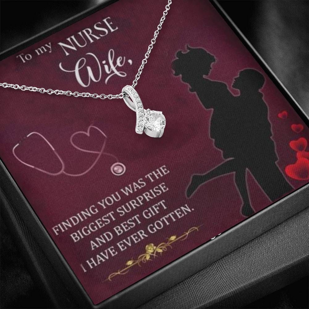 Finding You Was The Best Gift Alluring Beauty Necklace  Gift For   Nurse Wife