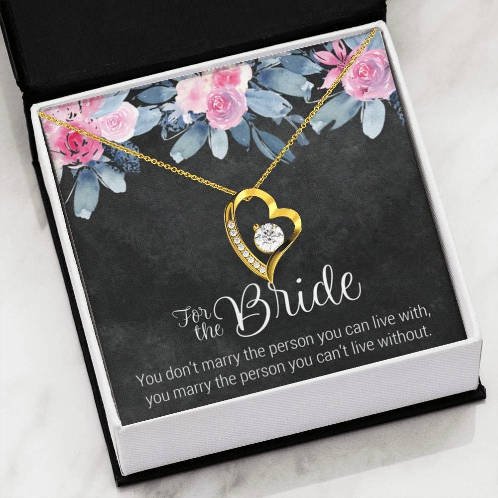 For The Bride Forever Love Necklace