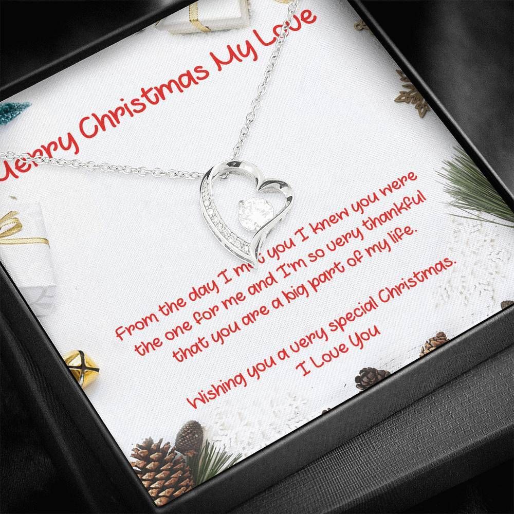 From The Day I Met You Forever Love Necklace Gift For Sweetheart