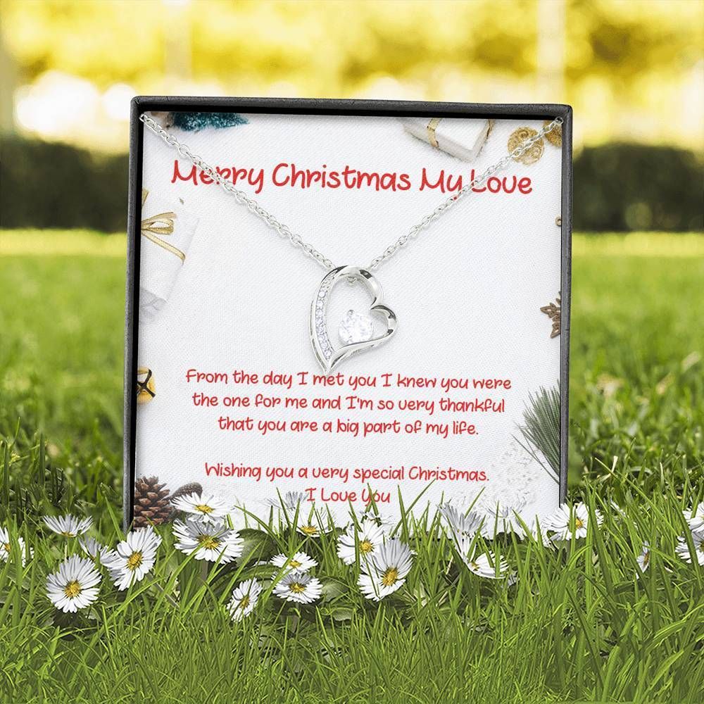 From The Day I Met You Forever Love Necklace Gift For Sweetheart