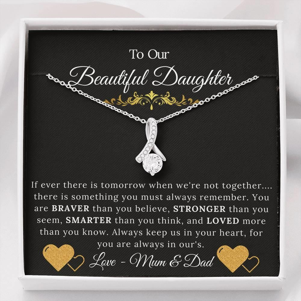 Gift For Daughter From Mum And Dad You Smarter Alluring Beauty Necklace