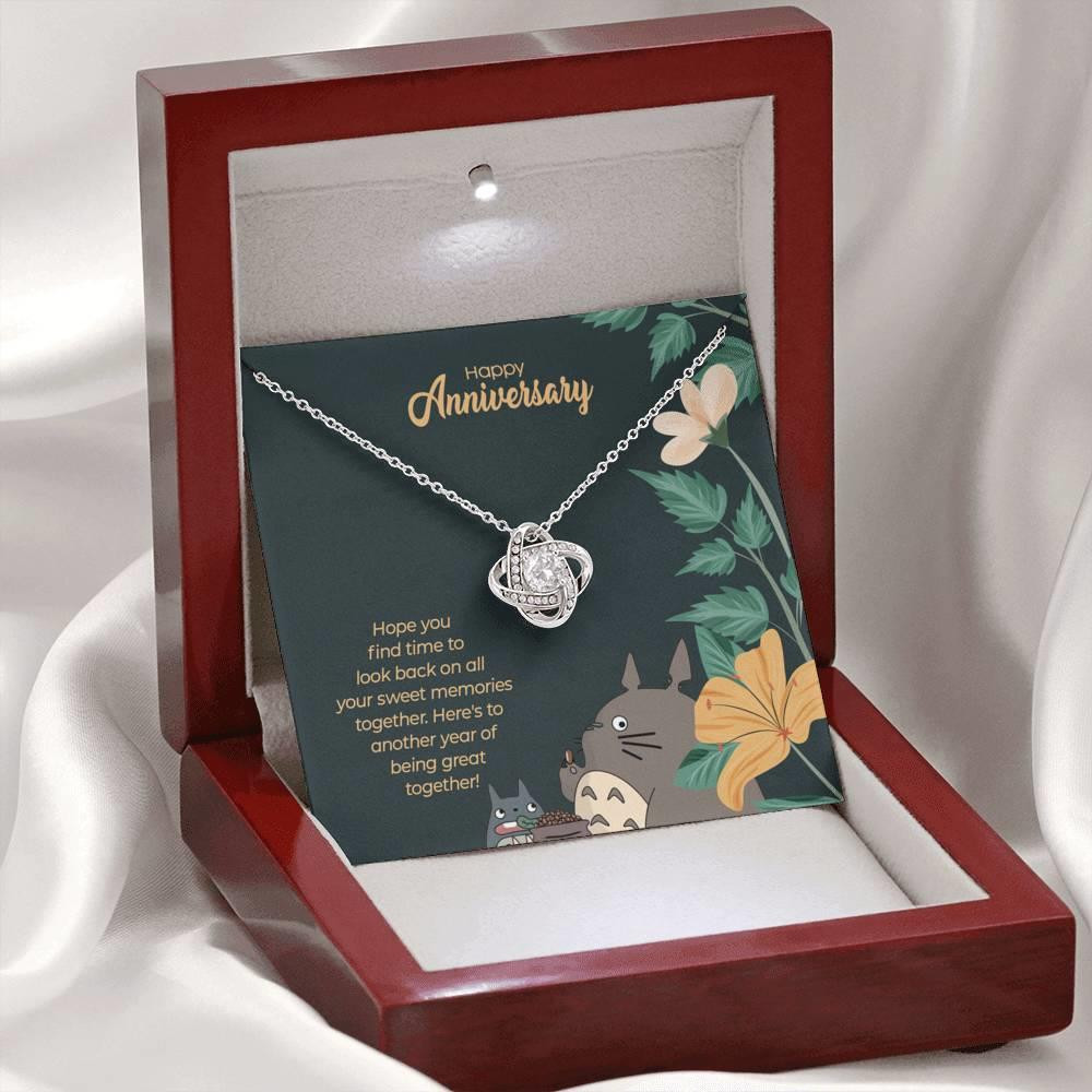 Gift For Mom Another Year Of Great Love Love Knot Necklace